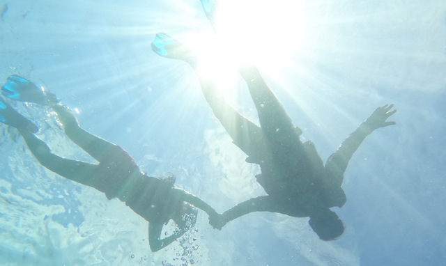 swimming