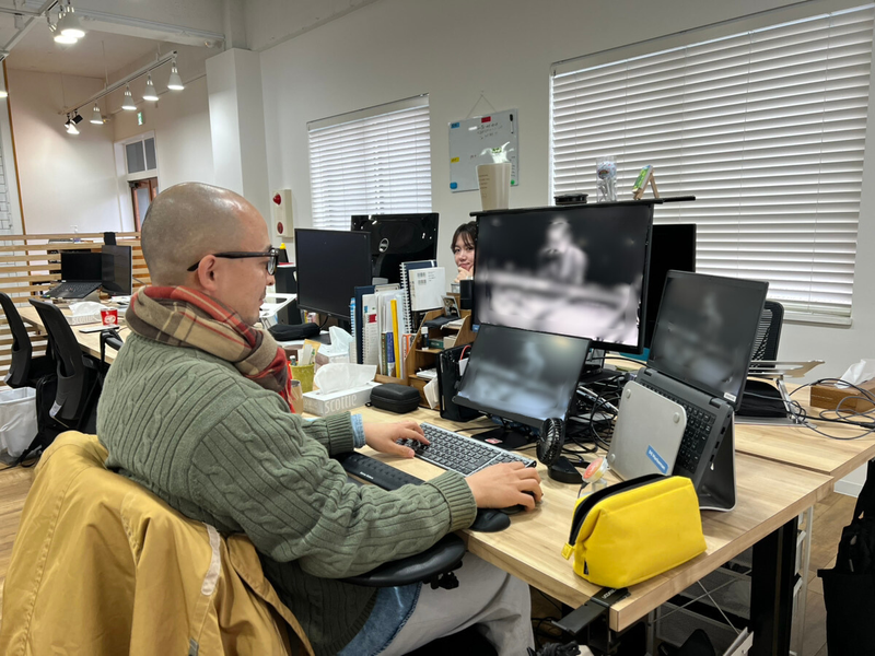 益田さんデスク