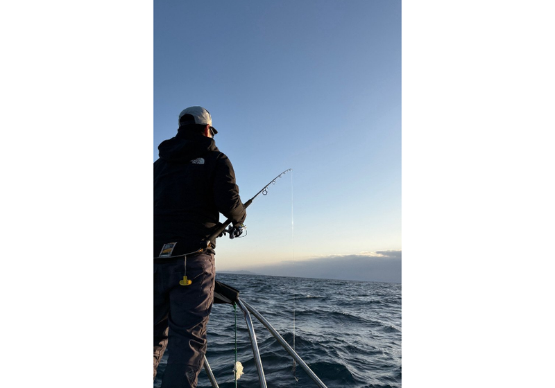 齋藤さんの釣りの様子